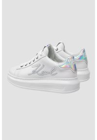 Karl Lagerfeld - KARL LAGERFELD Białe sneakersy damskie KAPRI Signia Lace Lthr, Rozmiar 41. Kolor: biały #4