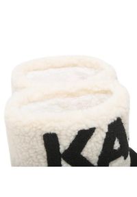 Karl Lagerfeld - KARL LAGERFELD Śniegowce KL44550 Czarny. Kolor: czarny. Materiał: skóra #5