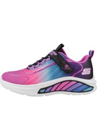 skechers - Buty sportowe Sneakersy dziewczęce, Rainbow Cruisers. Kolor: wielokolorowy. Materiał: syntetyk, tkanina. Model: Skechers Sport. Sport: turystyka piesza
