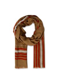 TOMMY HILFIGER - Szal Tommy Hilfiger. Kolor: brązowy #1