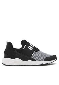 BOSS - Boss Sneakersy J29296 S Czarny. Kolor: czarny. Materiał: materiał #4