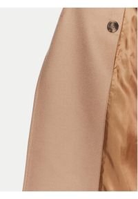 Weekend Max Mara Płaszcz wełniany Resina 2525016102 Beżowy Regular Fit. Kolor: beżowy. Materiał: wełna #3