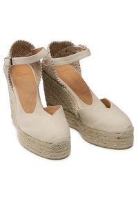 Castañer Espadryle Chiarita/8ED/001 020983-203 Beżowy. Kolor: beżowy. Materiał: materiał #3