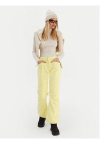 Roxy Spodnie snowboardowe Backyard ERJTP03299 Żółty Tailored Fit. Kolor: żółty. Materiał: syntetyk. Sport: snowboard #3