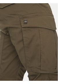 G-Star RAW - G-Star Raw Spodnie materiałowe Rovic D02190-5126 1260 Zielony Regular Fit. Kolor: zielony. Materiał: syntetyk