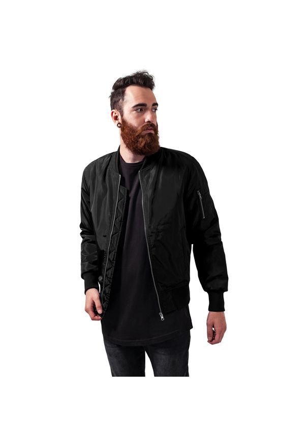 Urban Classics - Kurtka duże rozmiary Urban Classic 2-tone. Kolor: czarny