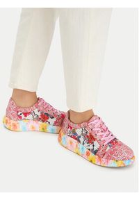Laura Vita Sneakersy Nikito 69 Różowy. Kolor: różowy. Materiał: nubuk, skóra #4