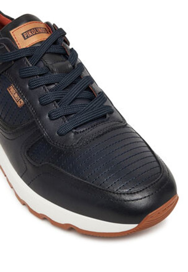 Pikolinos Sneakersy M8R-6239C1 Granatowy. Kolor: niebieski. Materiał: skóra