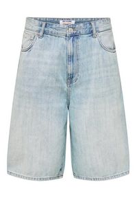 Only & Sons Szorty jeansowe Carl 22032958 Niebieski Balloon Fit. Kolor: niebieski. Materiał: bawełna #4
