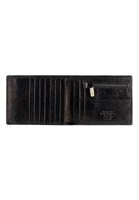 Wittchen - Męski portfel skórzany z rozkładanym panelem czarny. Kolor: czarny. Materiał: skóra #2