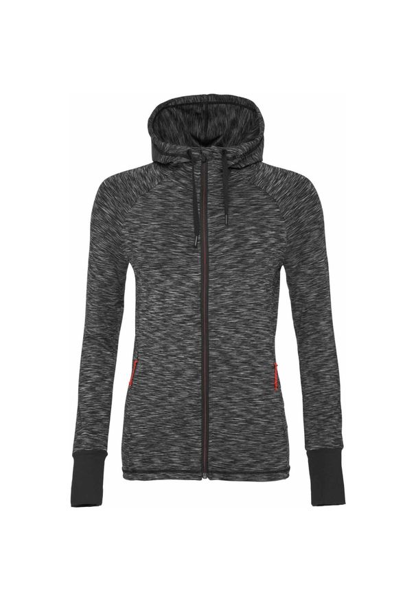 GLENMUIR - Bluza Damska Marcela Gry M Loap - Miękka i Elegancka Bawełna. Kolor: szary. Materiał: elastan, poliester