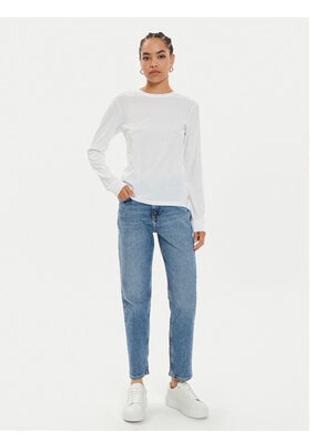 Lee Jeansy Carol 112354457 Niebieski Straight Fit. Kolor: niebieski