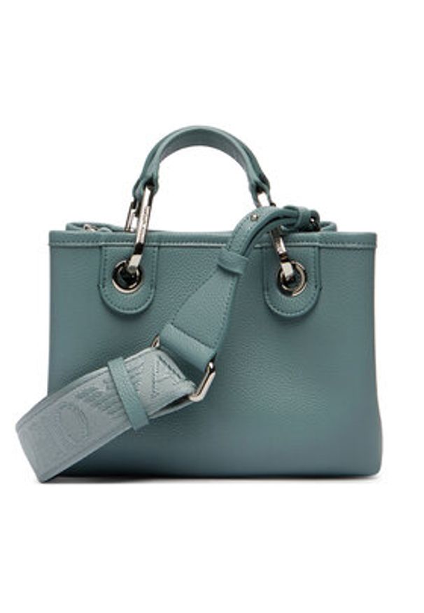 Emporio Armani Torebka EW000382 AF12036 M9110 Niebieski. Kolor: niebieski. Materiał: skórzane