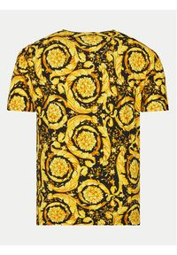 VERSACE - Versace T-Shirt 1000959 1A11188 Żółty Regular Fit. Kolor: żółty. Materiał: bawełna #6