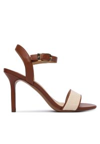 Lauren Ralph Lauren - LAUREN RALPH LAUREN Sandały 802P10643003 Brązowy. Kolor: brązowy. Materiał: skóra #1