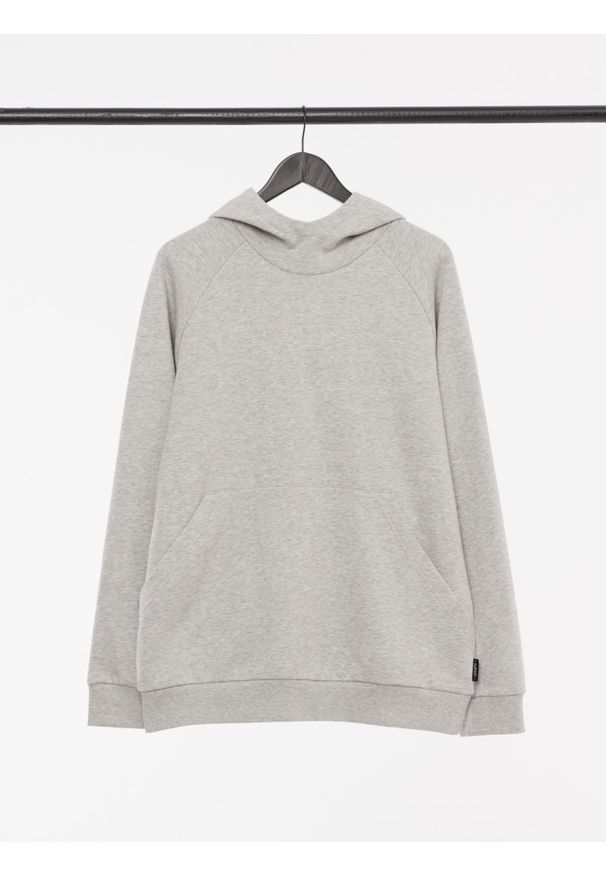 outhorn - Bluza nierozpinana z kapturem męska. Okazja: na co dzień. Typ kołnierza: kaptur. Materiał: poliester, dresówka, bawełna, dzianina. Długość rękawa: raglanowy rękaw. Styl: sportowy, casual