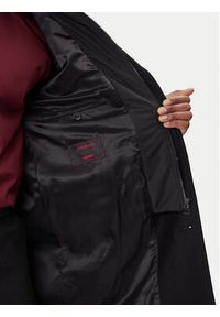 Hugo - HUGO Płaszcz wełniany Milogan2541 50546546 Czarny Regular Fit. Kolor: czarny. Materiał: wełna #3