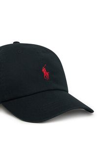 Polo Ralph Lauren Czapka z daszkiem 211912843019 Czarny. Kolor: czarny. Materiał: materiał, bawełna #6
