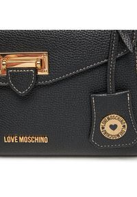 Love Moschino - LOVE MOSCHINO Torebka JC4112PP1ILJ0000 Czarny. Kolor: czarny. Materiał: skórzane #5