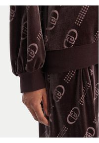 Liu Jo Sport Bluza TF5110 J4955 Brązowy Relaxed Fit. Kolor: brązowy. Materiał: syntetyk #3