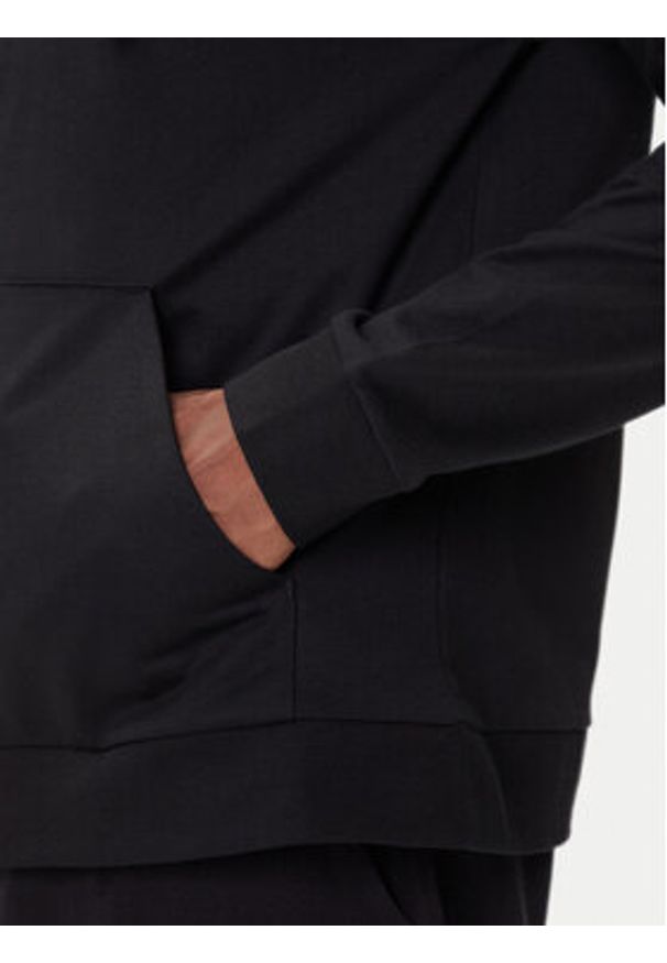 BOSS Bluza Authentic 50550571 Czarny Regular Fit. Kolor: czarny. Materiał: bawełna