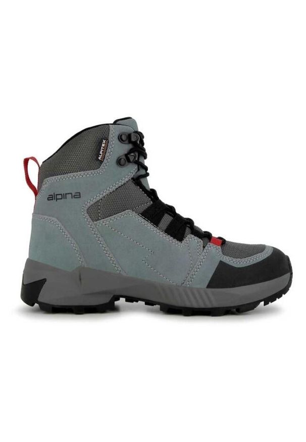 Buty Trekkingowe damskie Alpina Tracker Mid wysokie. Kolor: niebieski
