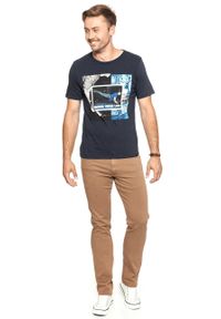 Lee - LEE T SHIRT PHOTO TEE NIGHT SKY L60QEPSJ. Wzór: nadruk. Styl: klasyczny #5