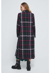 medicine - Medicine płaszcz z domieszką wełny damski przejściowy dwurzędowy. Materiał: wełna. Styl: klasyczny #2