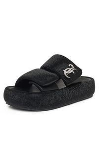 Juicy Couture Klapki WSS21515-02 Czarny. Kolor: czarny. Materiał: materiał #6