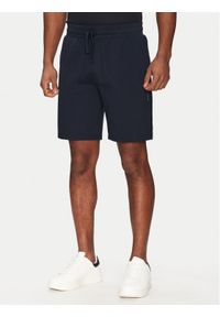 Emporio Armani Underwear Szorty sportowe EM000495 AF10790 UB102 Granatowy Regular Fit. Kolor: niebieski. Materiał: syntetyk. Styl: sportowy