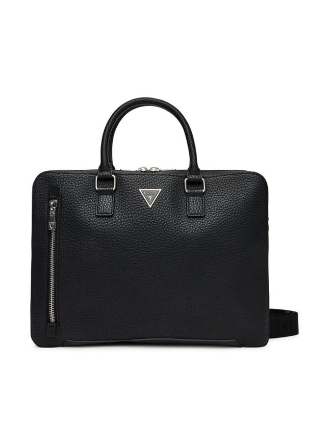 Guess Torba na laptopa HMTOGR P5247 Czarny. Kolor: czarny. Materiał: skóra
