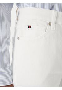 TOMMY HILFIGER - Tommy Hilfiger Jeansy WW0WW48579 Biały Slim Fit. Kolor: biały #5