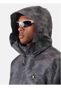 DC Shoes Kurtka narciarska Basis Print ADYTJ03081 Szary Regular Fit. Kolor: szary. Materiał: syntetyk. Wzór: nadruk. Sport: narciarstwo #5