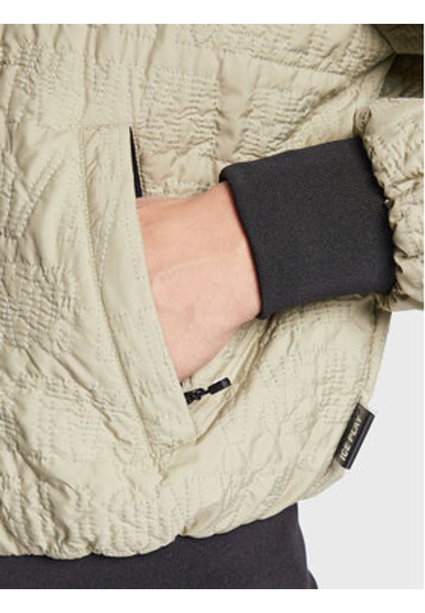 Ice Play Kurtka bomber 23E U1M0 J021 6408 5753 Zielony Regular Fit. Kolor: zielony. Materiał: syntetyk