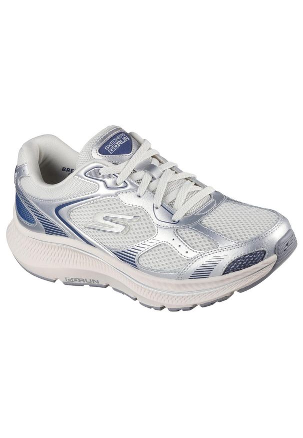 skechers - Damskie buty do biegania Skechers GO RUN Consistent 2.0 Volt. Okazja: na co dzień. Kolor: szary. Sport: bieganie