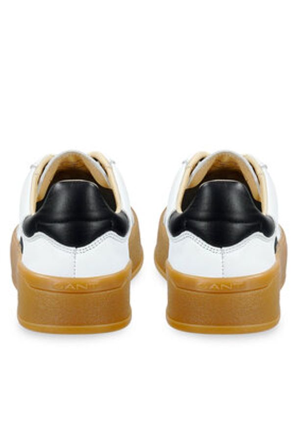 GANT - Gant Sneakersy 31531047 Biały. Kolor: biały. Materiał: skóra