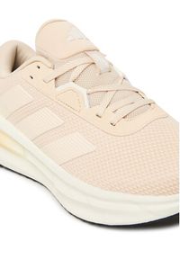 Adidas - adidas Buty do biegania Galaxy 7 JQ2606 Beżowy. Kolor: beżowy. Materiał: materiał #3