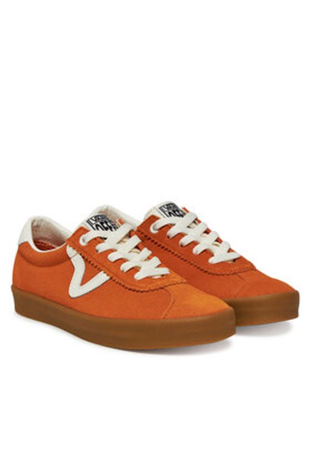 Vans Tenisówki Sport Low VN000CQR52K1 Pomarańczowy. Kolor: pomarańczowy. Materiał: zamsz, skóra. Styl: sportowy