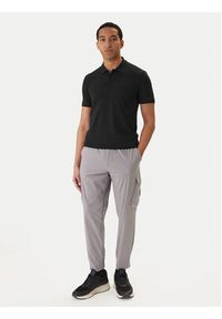 BOSS Polo Pio 1 50554574 Czarny Regular Fit. Typ kołnierza: polo. Kolor: czarny. Materiał: bawełna #5