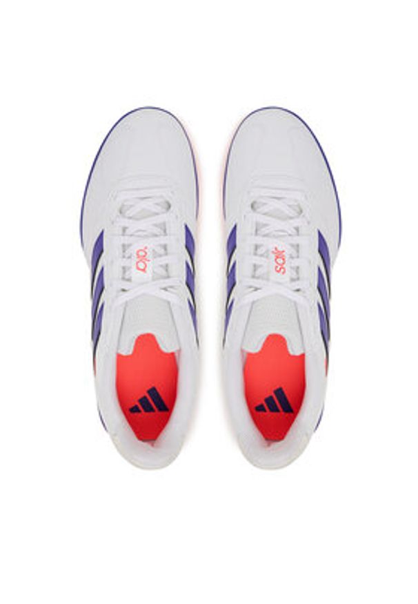 Adidas - adidas Buty do piłki nożnej Super Sala Competition III JP6987 Biały. Kolor: biały. Materiał: materiał