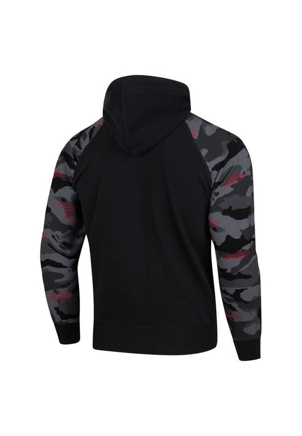 Bluza z kapturem męska na zamek EXTREME HOBBY RIVAL. Typ kołnierza: kaptur. Kolor: czarny, zielony. Materiał: bawełna