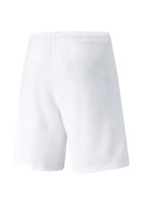 Spodenki Puma teamRISE białe. Kolor: czarny, biały, wielokolorowy. Sport: fitness, bieganie #2