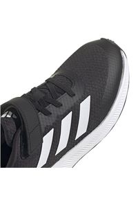 Adidas - Buty adidas Runfalcon 3.0 Sport Running Elastic Lace Top Strap Jr HP5867 czarne. Okazja: na co dzień. Zapięcie: rzepy. Kolor: czarny. Materiał: guma, syntetyk, materiał. Szerokość cholewki: normalna. Model: Adidas Cloudfoam. Sport: bieganie #8