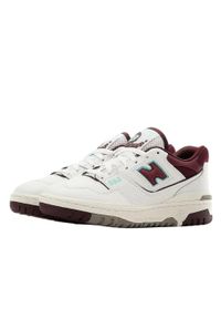 Buty do chodzenia dla dorosłych New Balance 550 White Burgundy. Kolor: czerwony. Sport: turystyka piesza