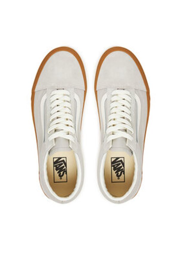 Vans Tenisówki Old Skool VN000D9Y0CS1 Szary. Kolor: szary. Materiał: zamsz, skóra