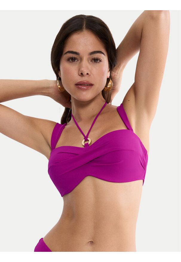 Triumph Góra od bikini Summer Twist DP 10222253 Różowy. Kolor: różowy. Materiał: syntetyk