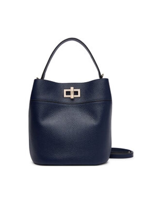 Furla Torebka Amelia M Bucket WB01953 HSF000 CN 4852S Granatowy. Kolor: niebieski. Materiał: skórzane
