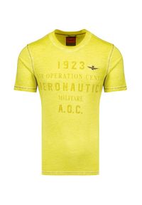 Aeronautica Militare - T-shirt AERONAUTICA MILITARE. Materiał: bawełna, tkanina. Wzór: nadruk, aplikacja #1
