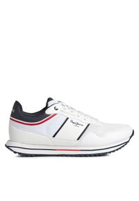 Pepe Jeans Sneakersy PMS30996 Biały. Kolor: biały. Materiał: materiał