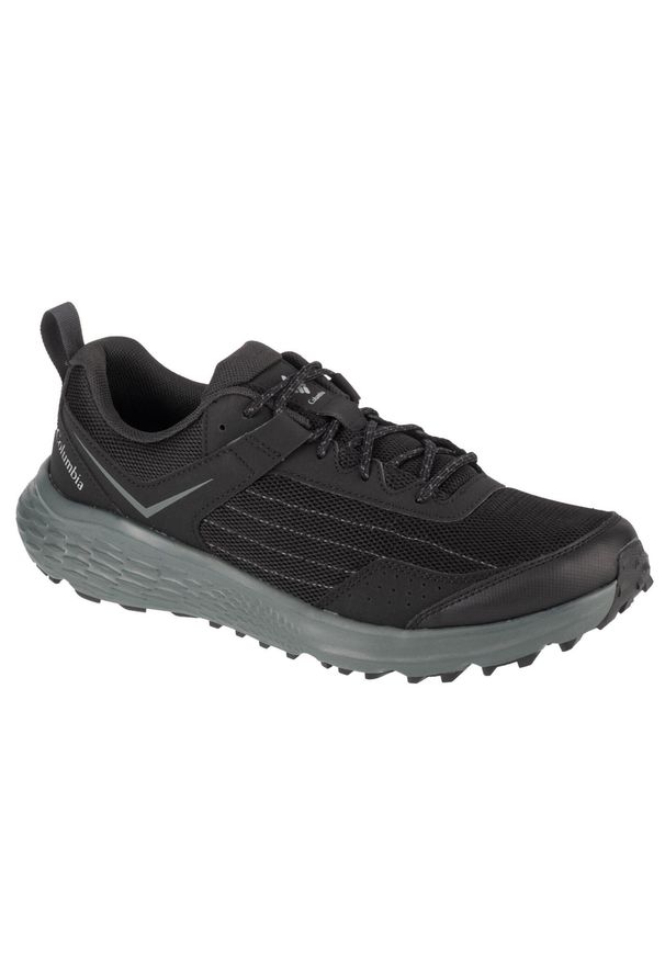 columbia - Buty do chodzenia męskie Columbia Vertisol Trail. Zapięcie: sznurówki. Kolor: czarny. Materiał: materiał, syntetyk, tkanina. Szerokość cholewki: normalna. Sport: turystyka piesza